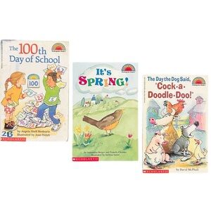 ✅ 5 for $25 - Scholastic Hello Reader Level 2 Children's Story Book Trio